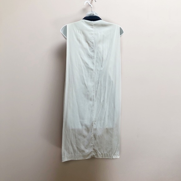 THEORY MARYON SILK COLLARED DRESS - Picture 3 of 10